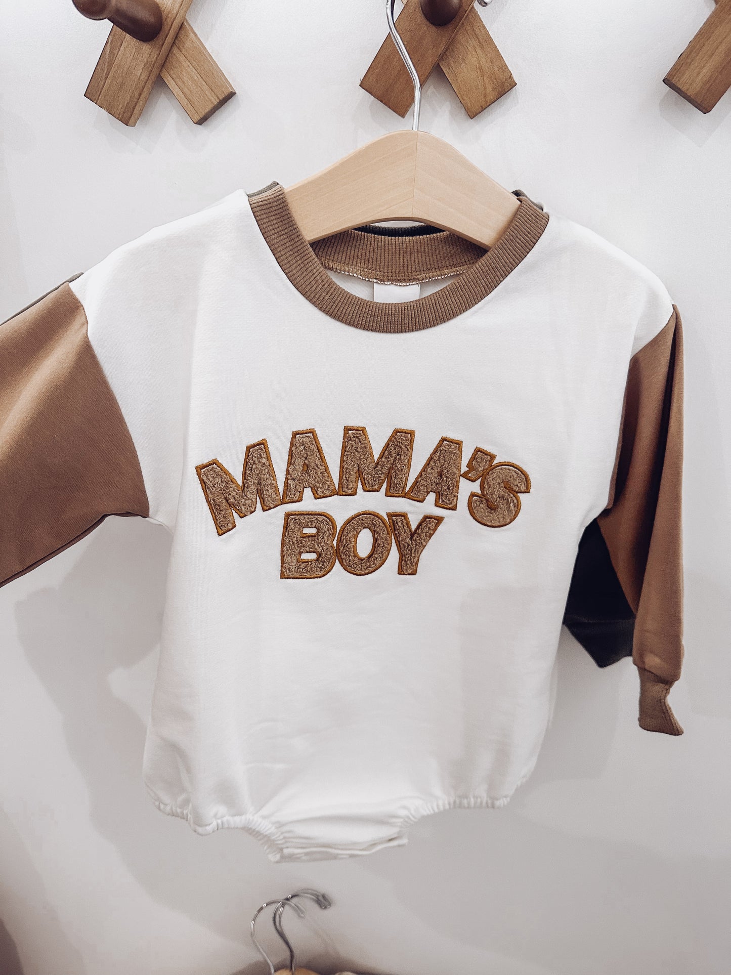 Mamas Boy Bubble | Green & Brown